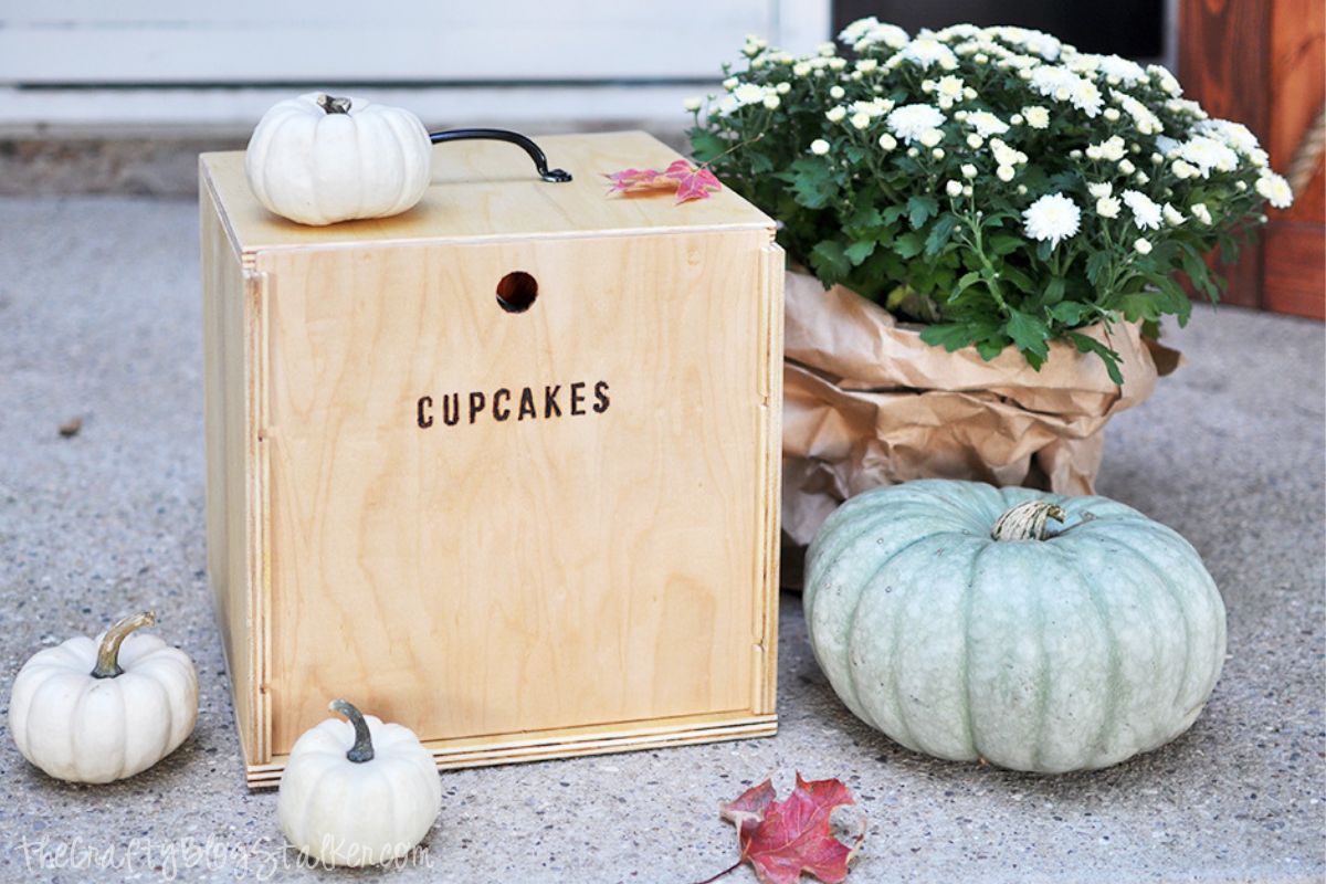 How to Make a DIY Cupcake Carrier Box