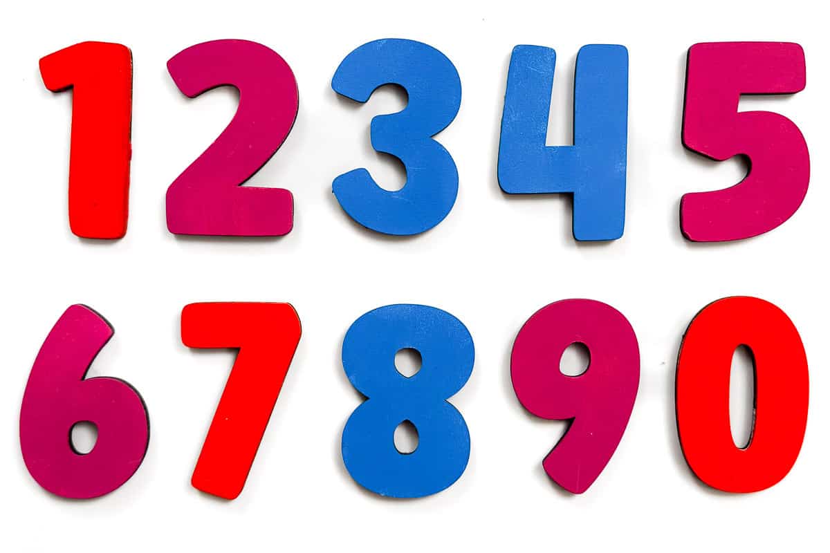 Free Laser File for Number & Letter Magnets