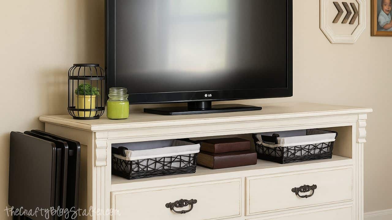 How to Turn a Dresser into a TV Stand