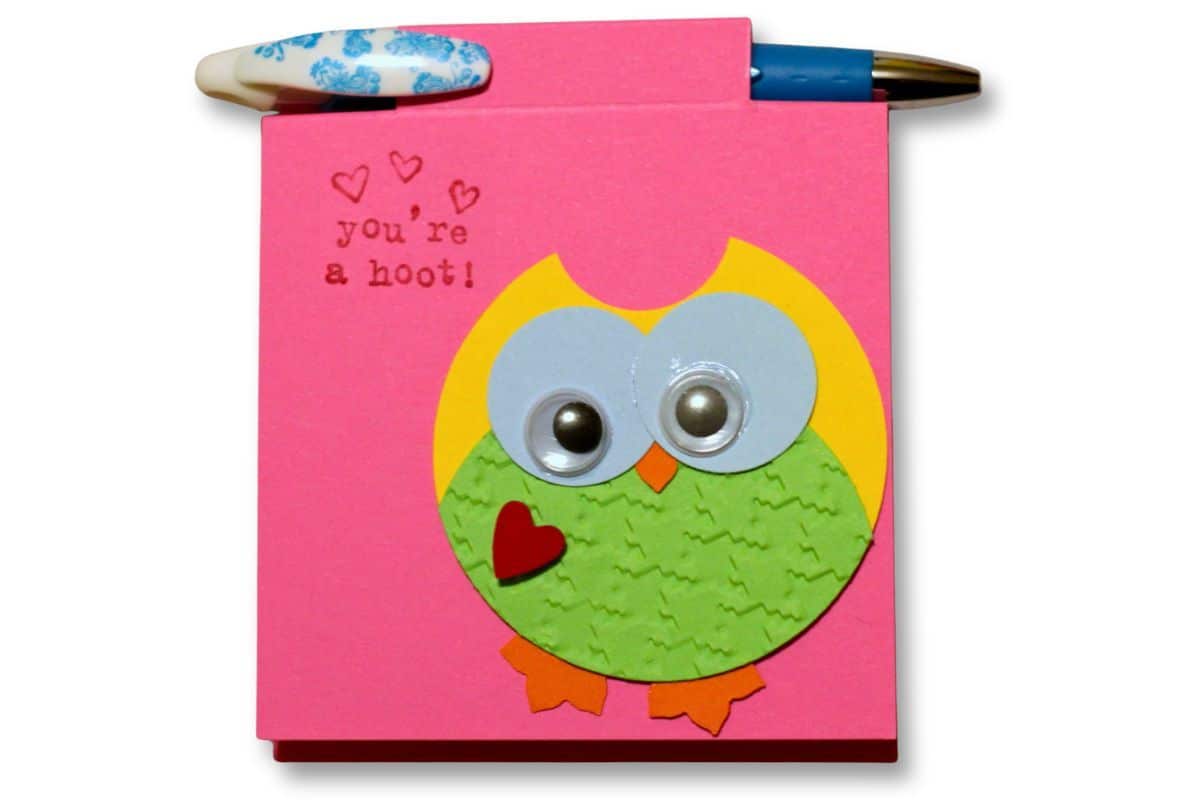 Post-It Note Holder for a Handmade Gift