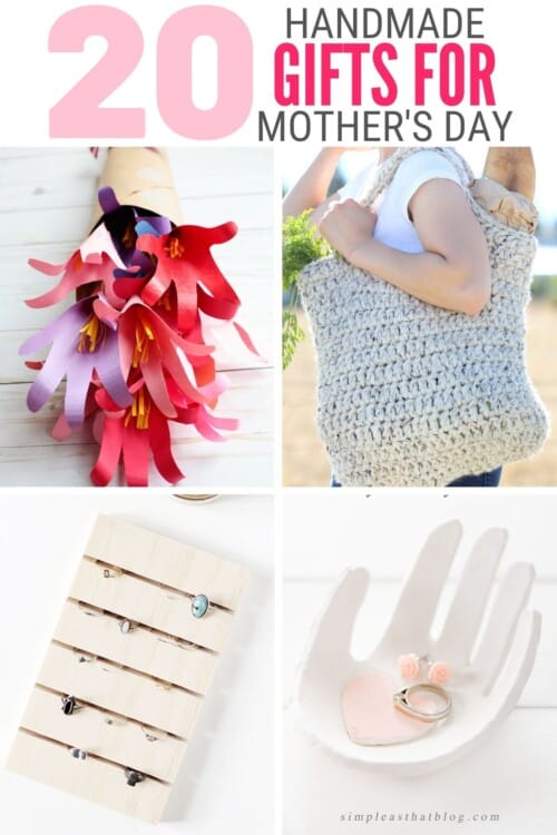 20 Easy Handmade Gifts for Mom on Mother's Day