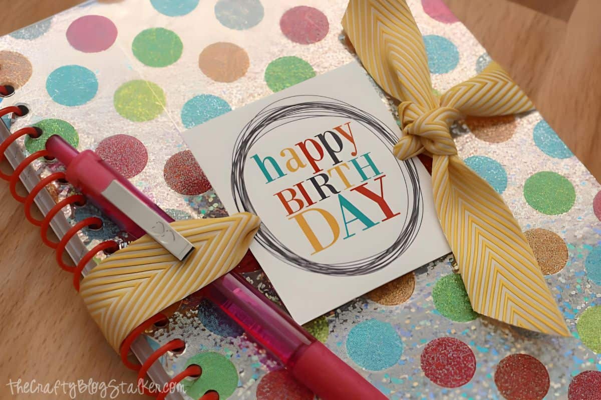 Happy Birthday Gift Tag Free Printable