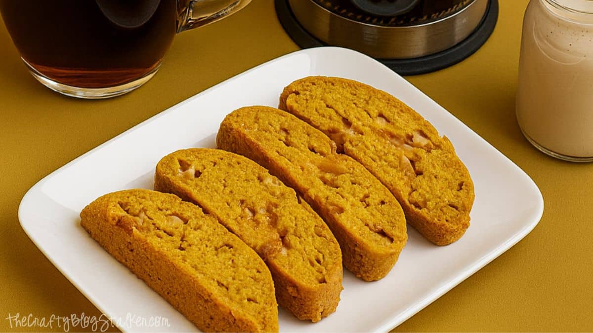 Pumpkin and White Chocolate Biscotti Recipe