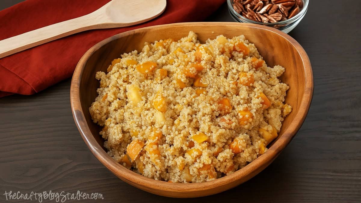 Apple and Butternut Squash Quinoa Salad
