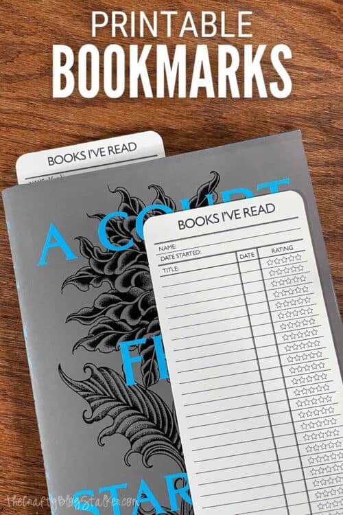 Free Printable Bookmark PDF