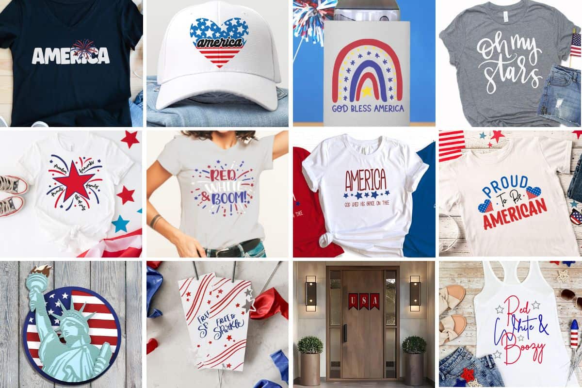 27 Free 4th of July SVG Cut File